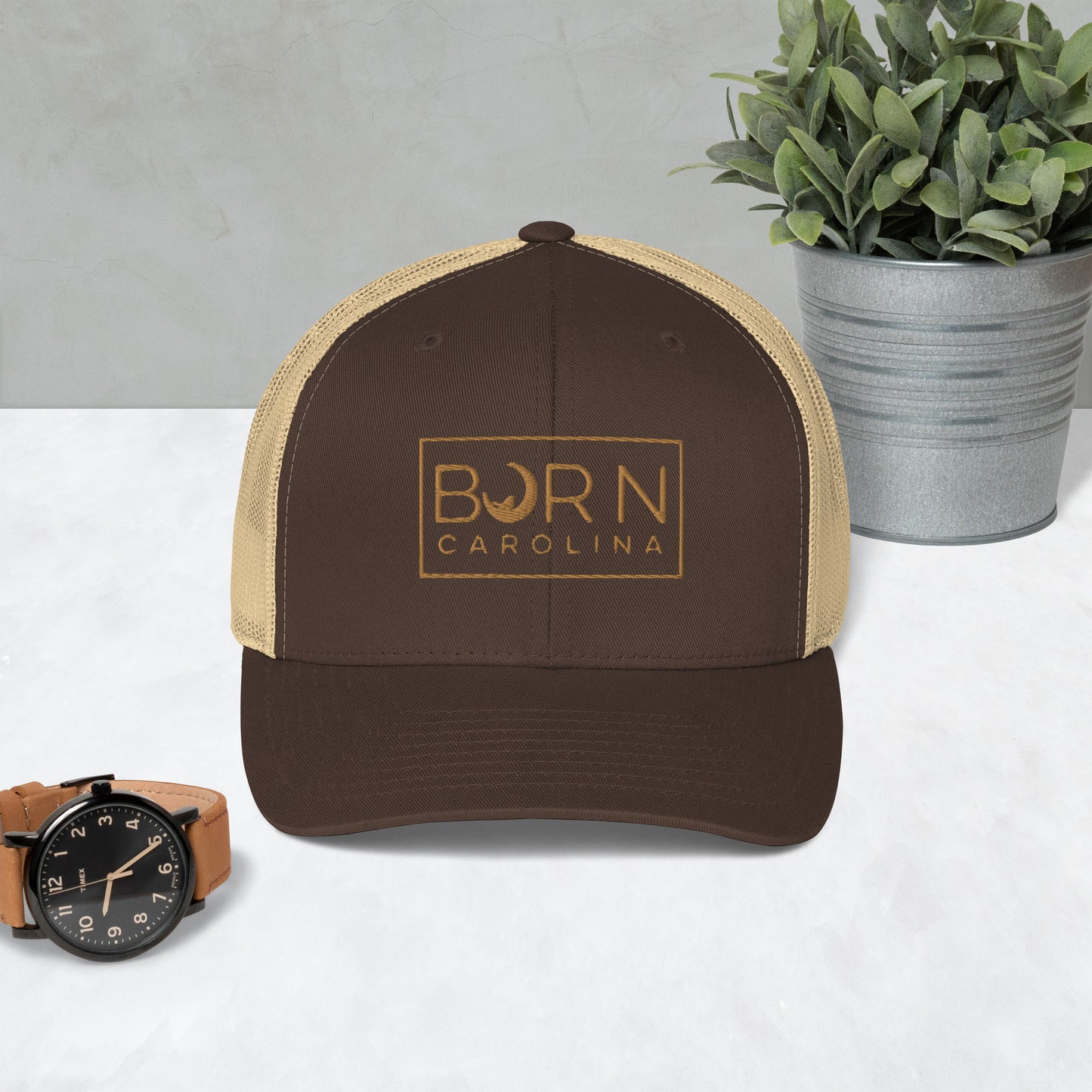 BORN Carolina in Gold - Trucker Cap