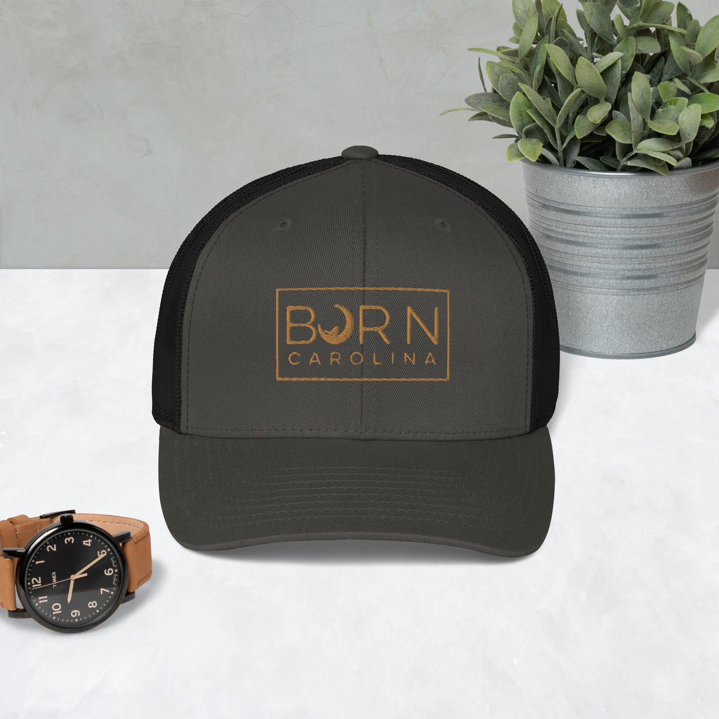 BORN Carolina in Gold - Trucker Cap