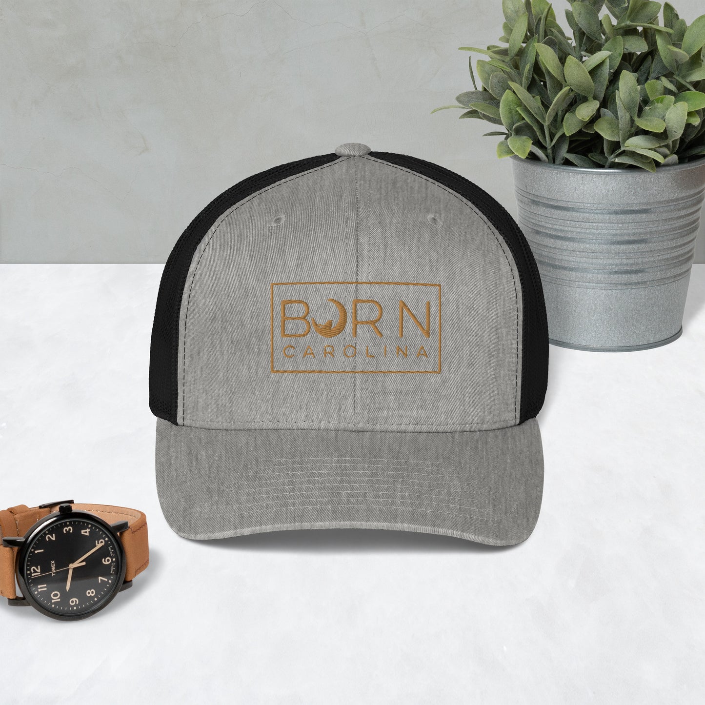 BORN Carolina in Gold - Trucker Cap