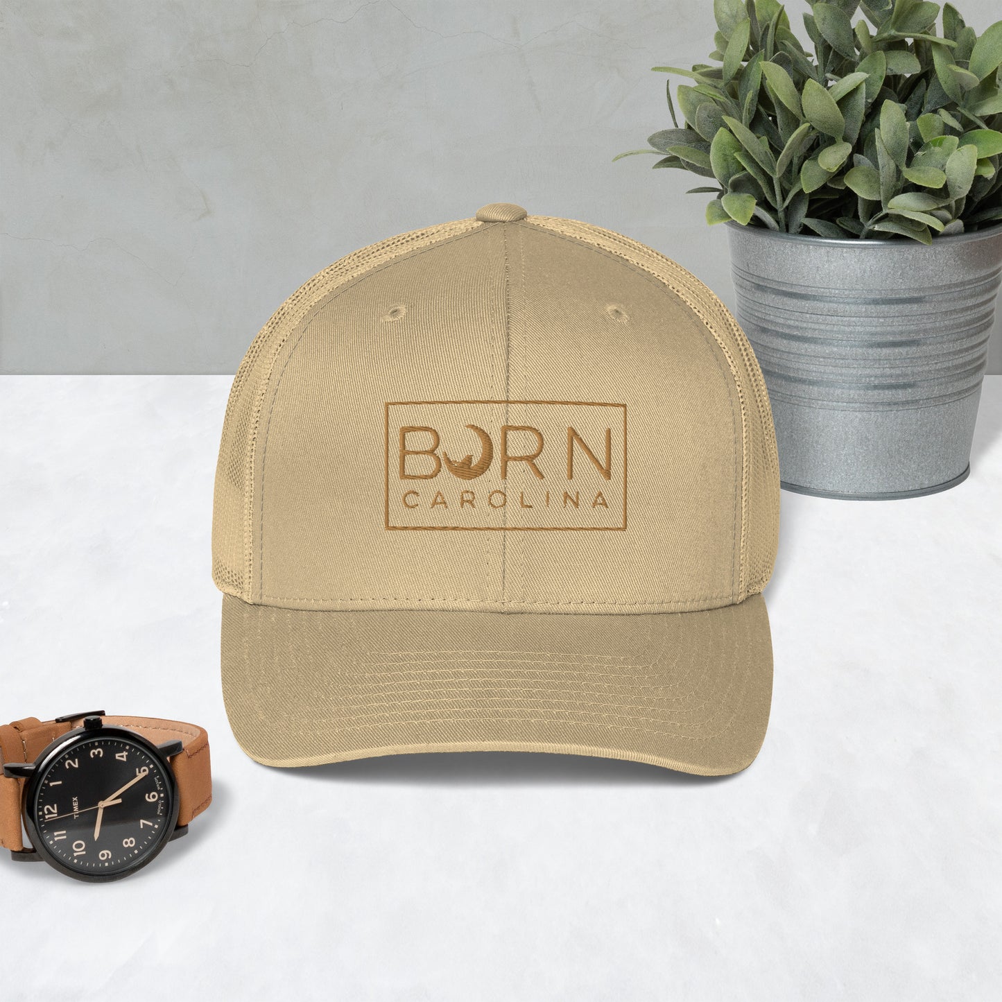 BORN Carolina in Gold - Trucker Cap