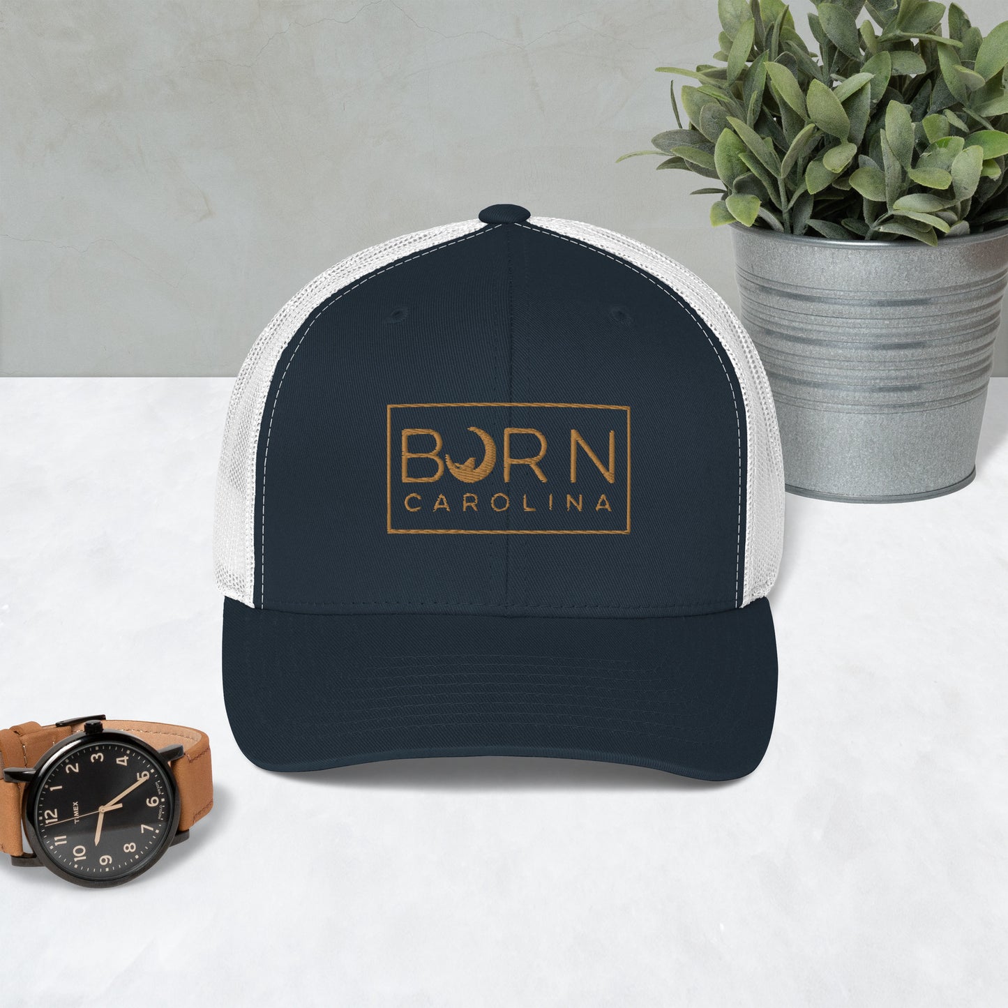 BORN Carolina in Gold - Trucker Cap