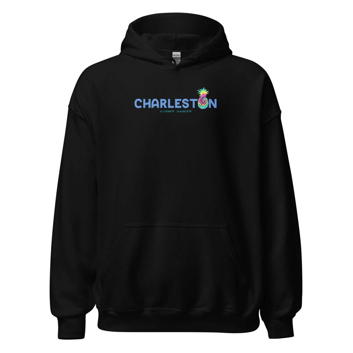 Charleston w/ Coordinates - Heavy Weight Hoodie