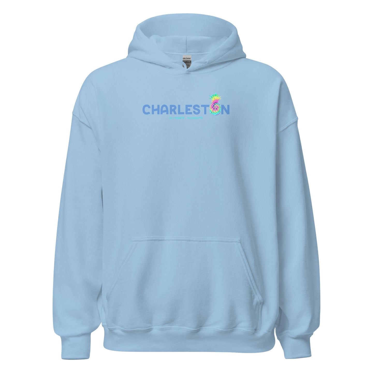 Charleston w/ Coordinates - Heavy Weight Hoodie