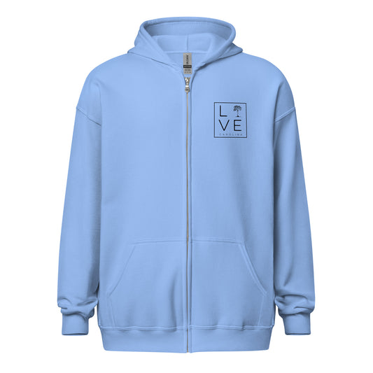 LIVE Carolina - Heavy Blend Zip Hoodie