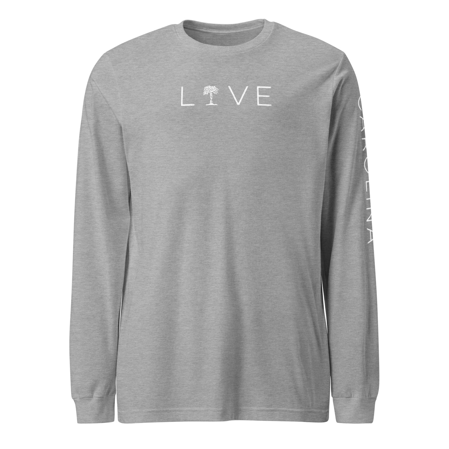 LIVE Carolina on Arm - Unisex Long Sleeve Tee