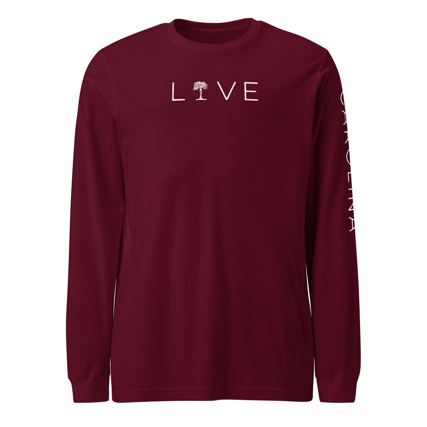 LIVE Carolina on Arm - Unisex Long Sleeve Tee