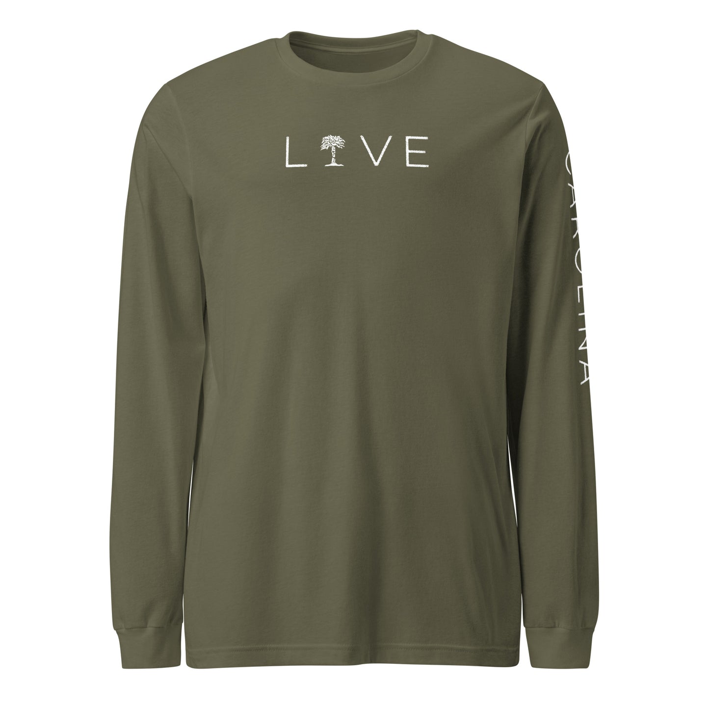 LIVE Carolina on Arm - Unisex Long Sleeve Tee