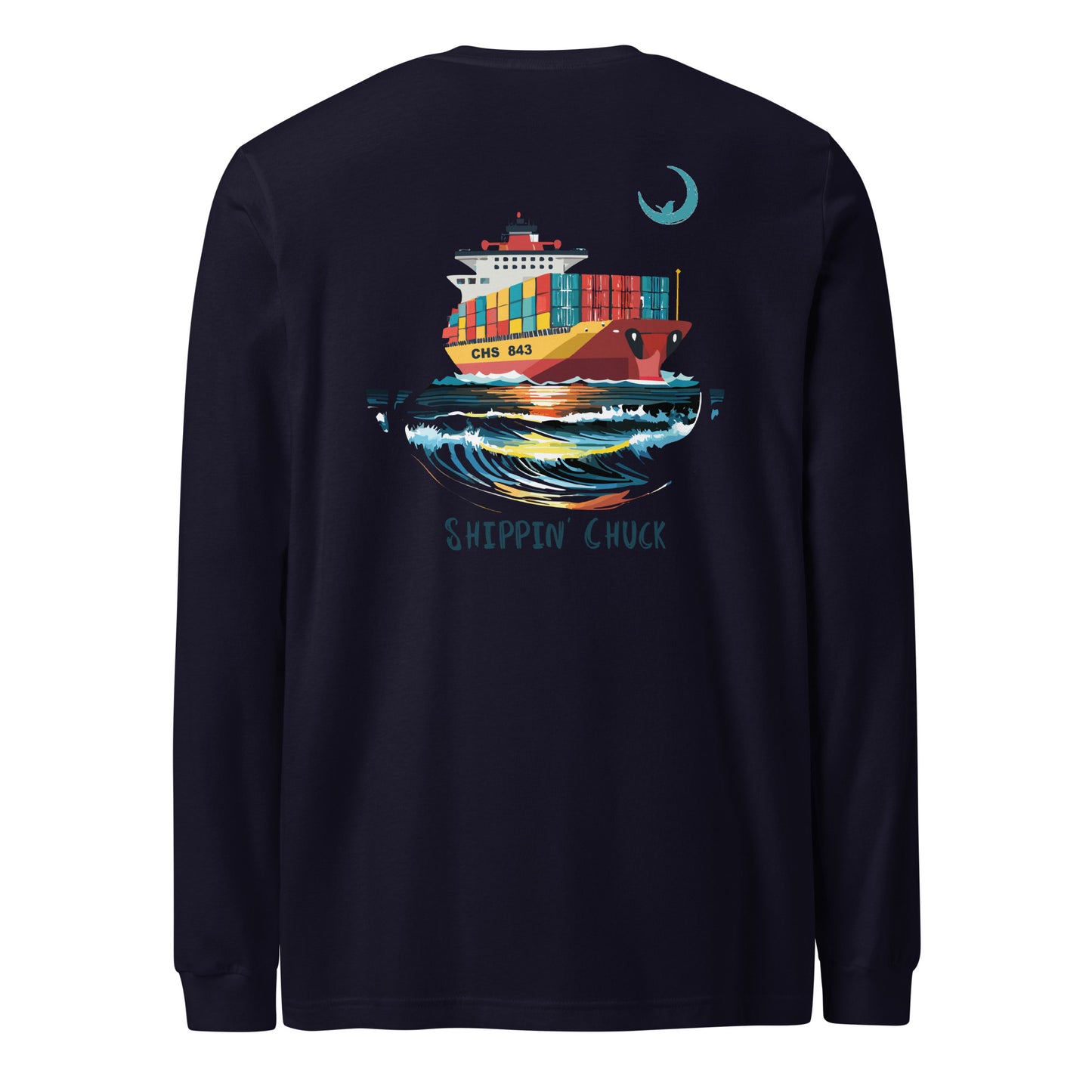 Shippin' Chuck - Unisex Long Sleeve Tee