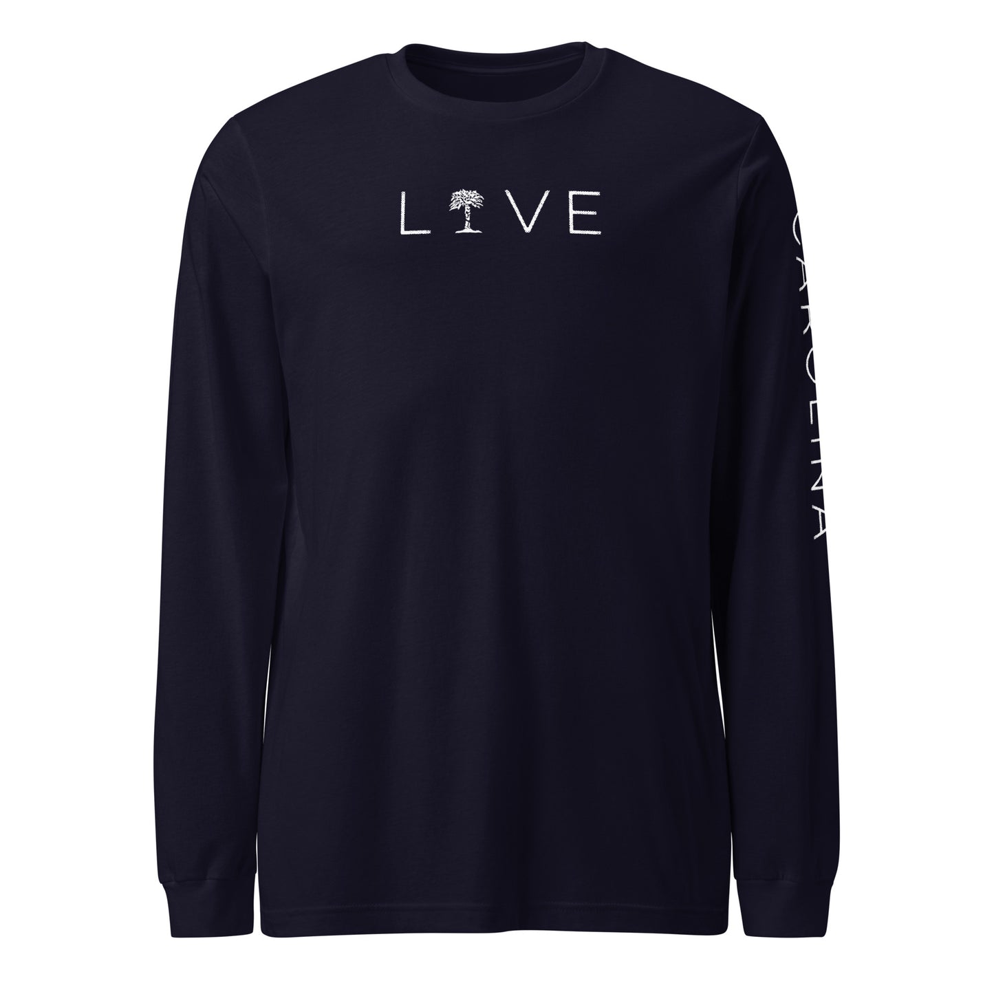 LIVE Carolina on Arm - Unisex Long Sleeve Tee