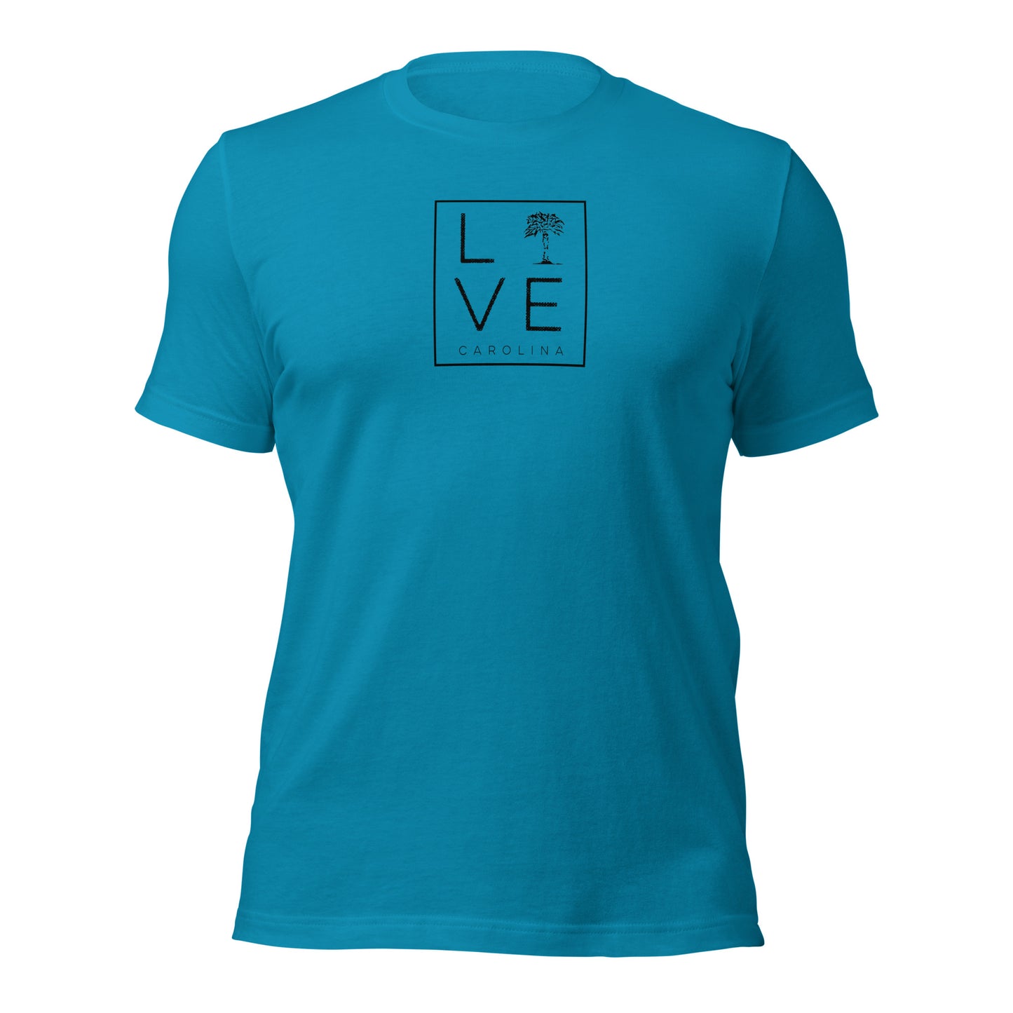 LIVE Carolina Square in Black - Tee