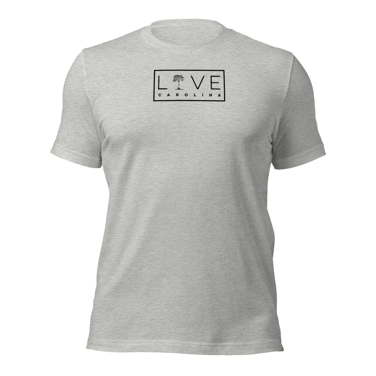 LIVE Carolina Rectangle in Black - Tee