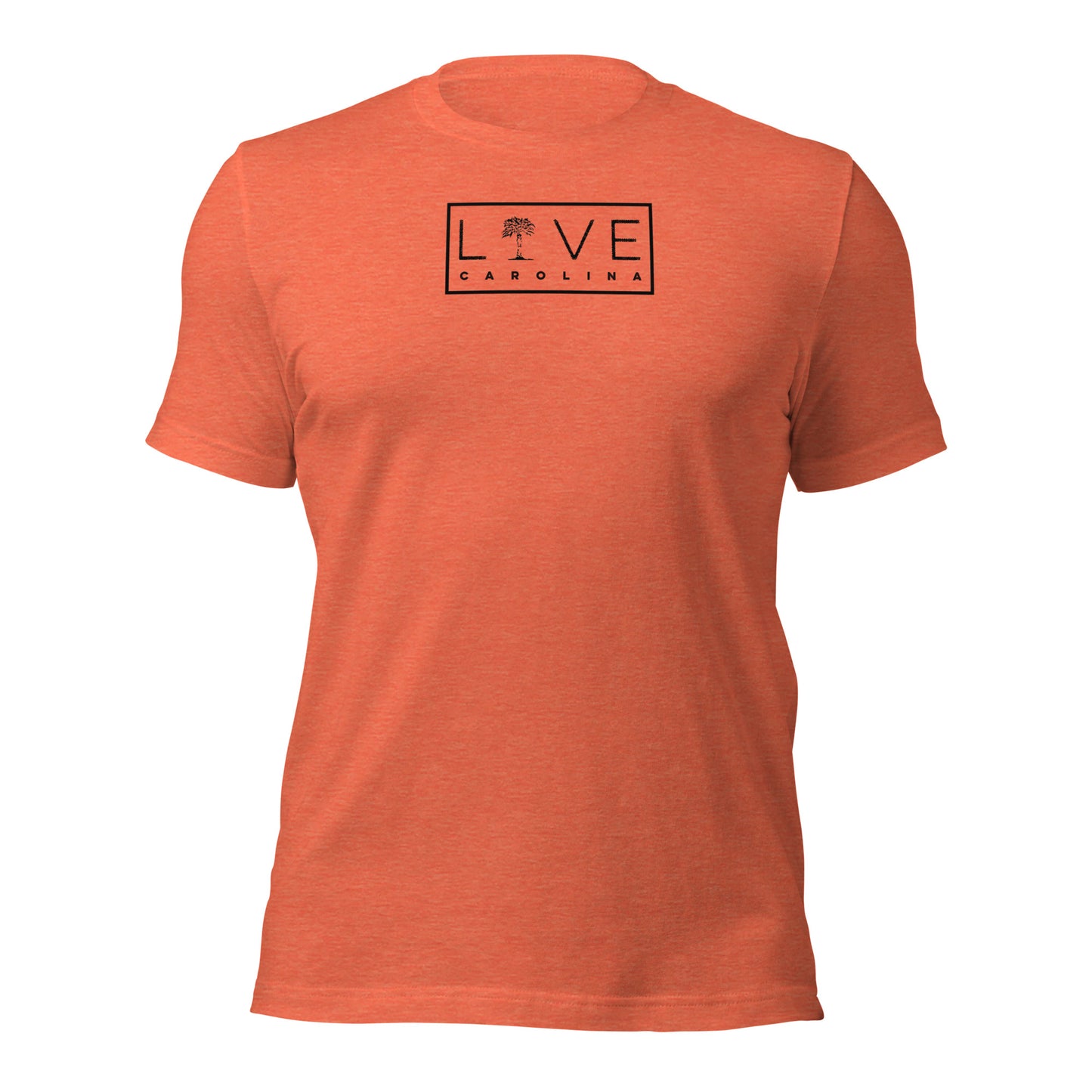 LIVE Carolina Rectangle in Black - Tee