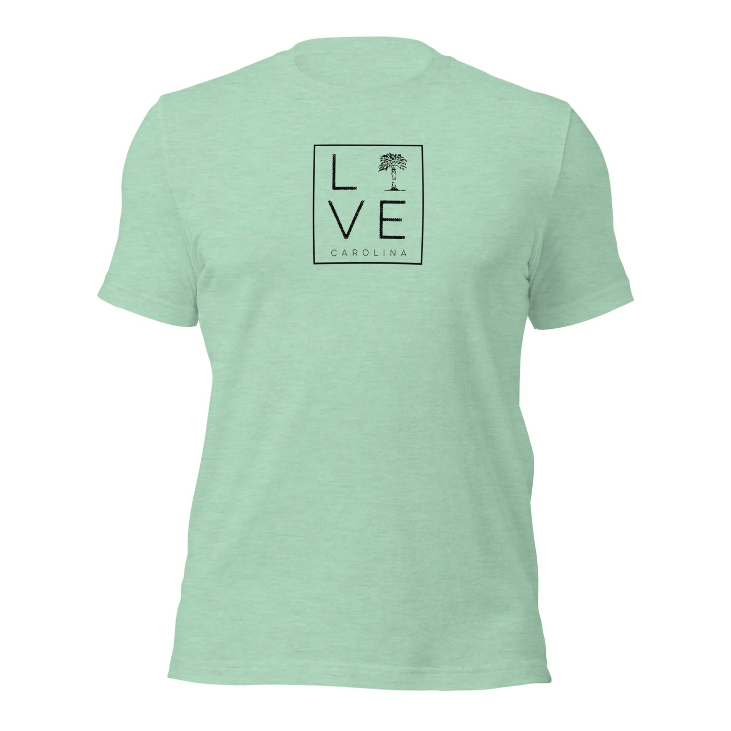 LIVE Carolina Square in Black - Tee