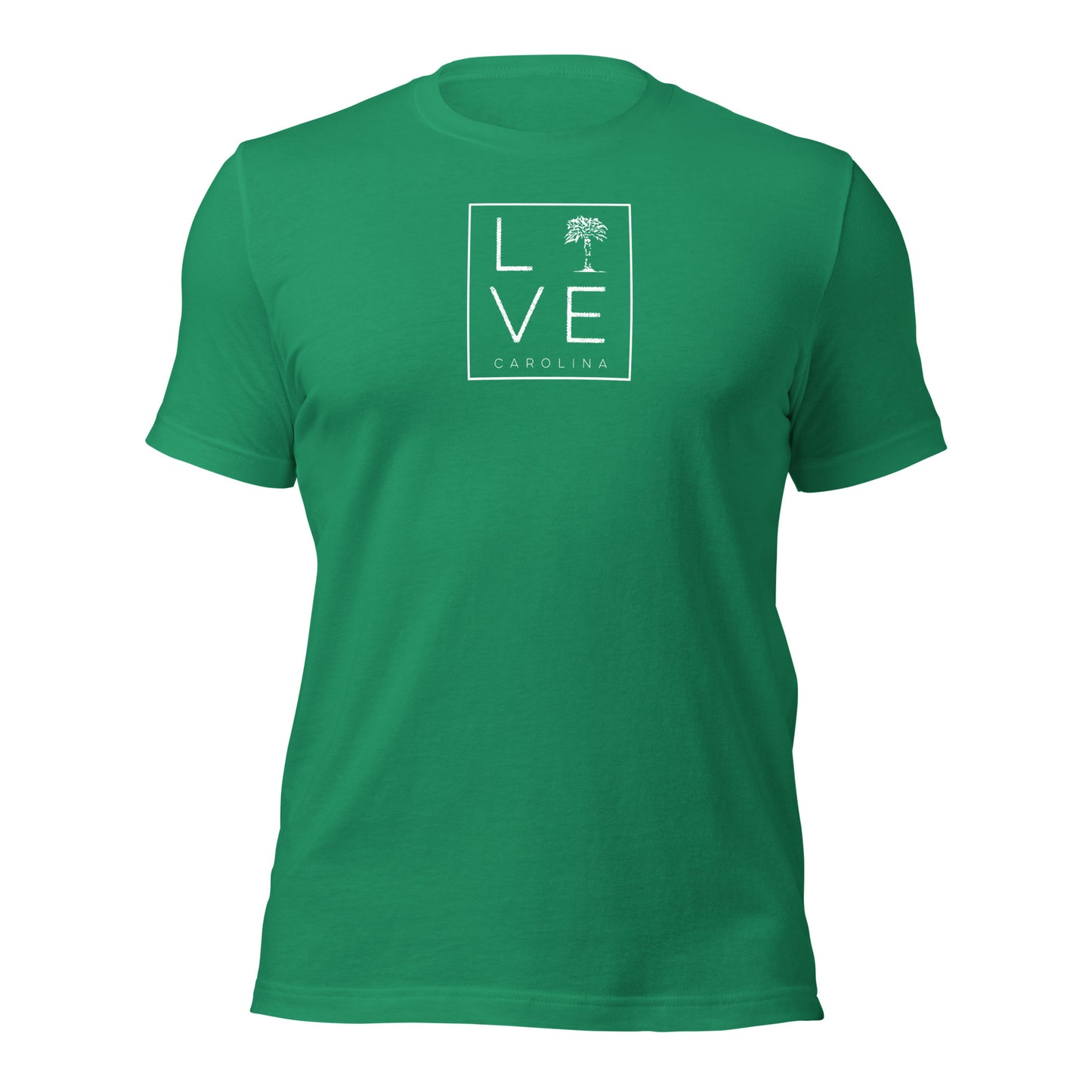 LIVE Carolina Square in White - Tee