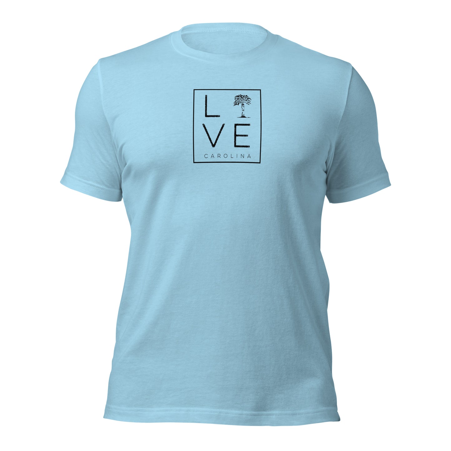 LIVE Carolina Square in Black - Tee