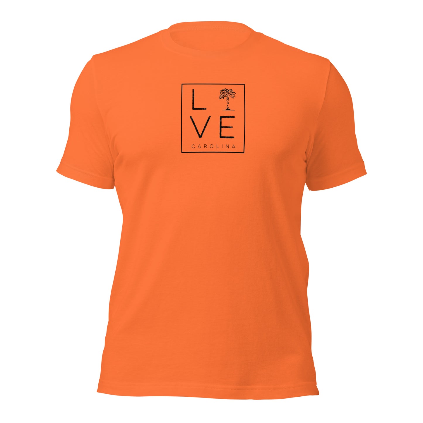 LIVE Carolina Square in Black - Tee