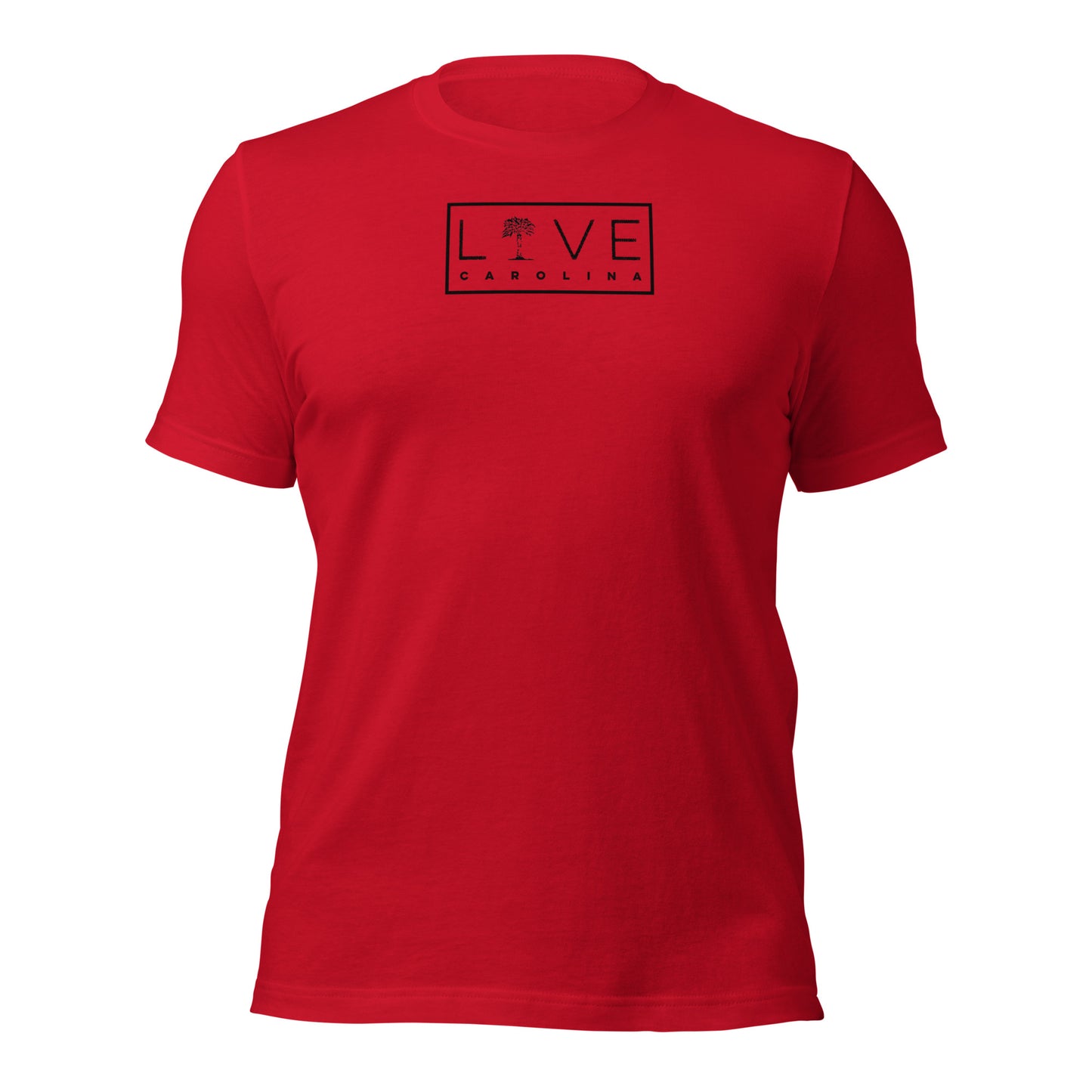 LIVE Carolina Rectangle in Black - Tee