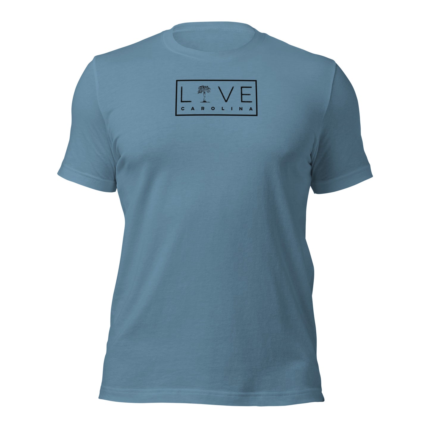 LIVE Carolina Rectangle in Black - Tee