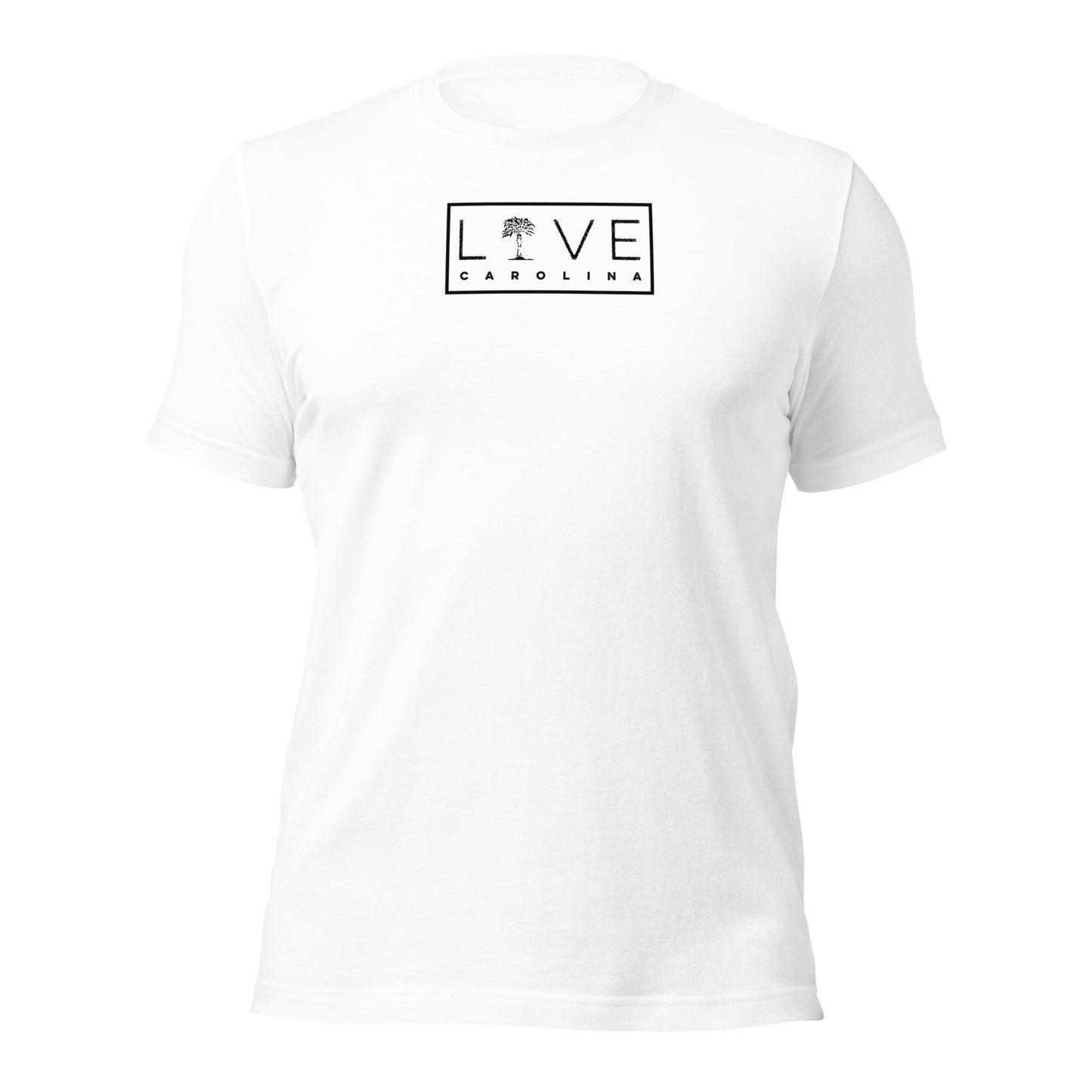 LIVE Carolina Rectangle in Black - Tee