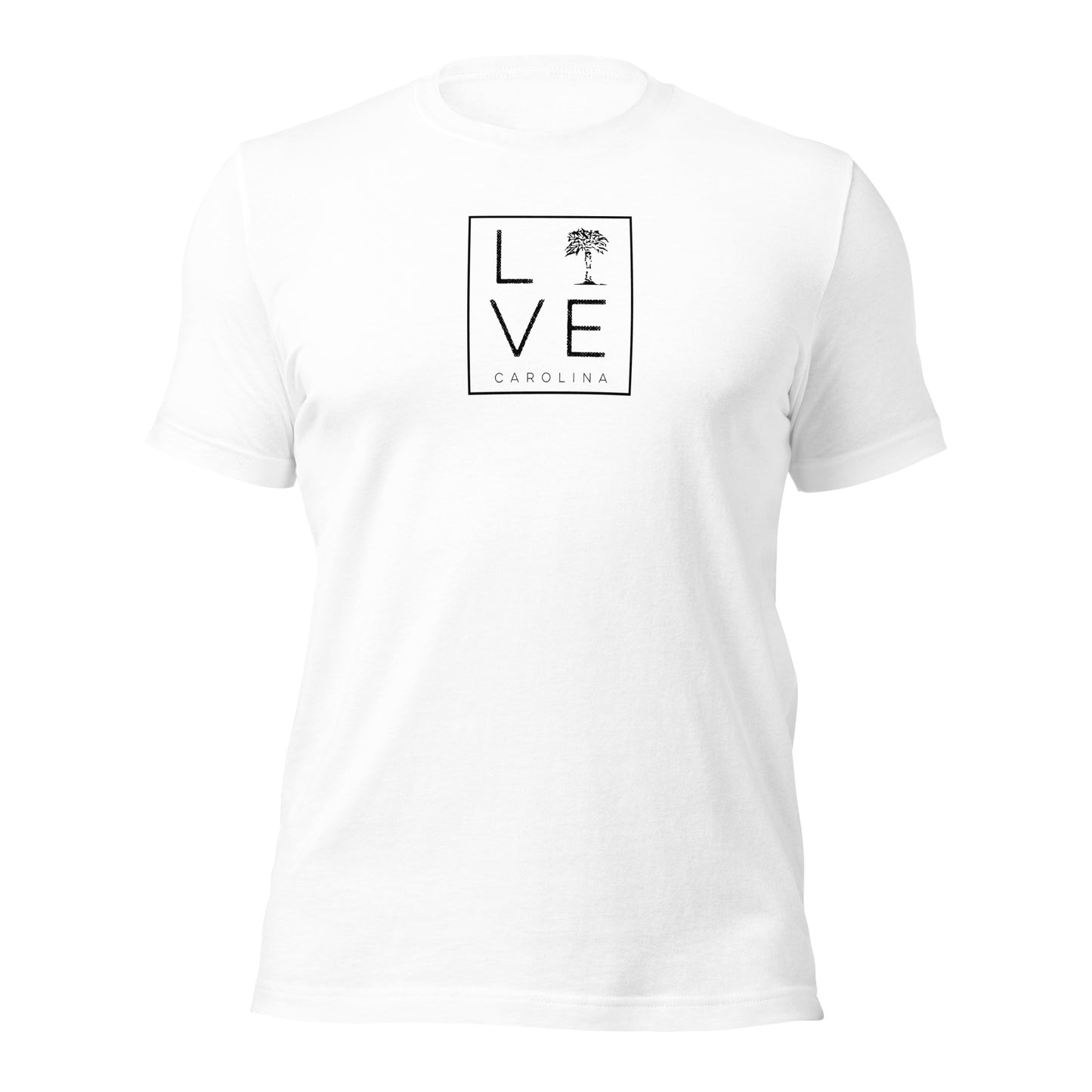 LIVE Carolina Square in Black - Tee